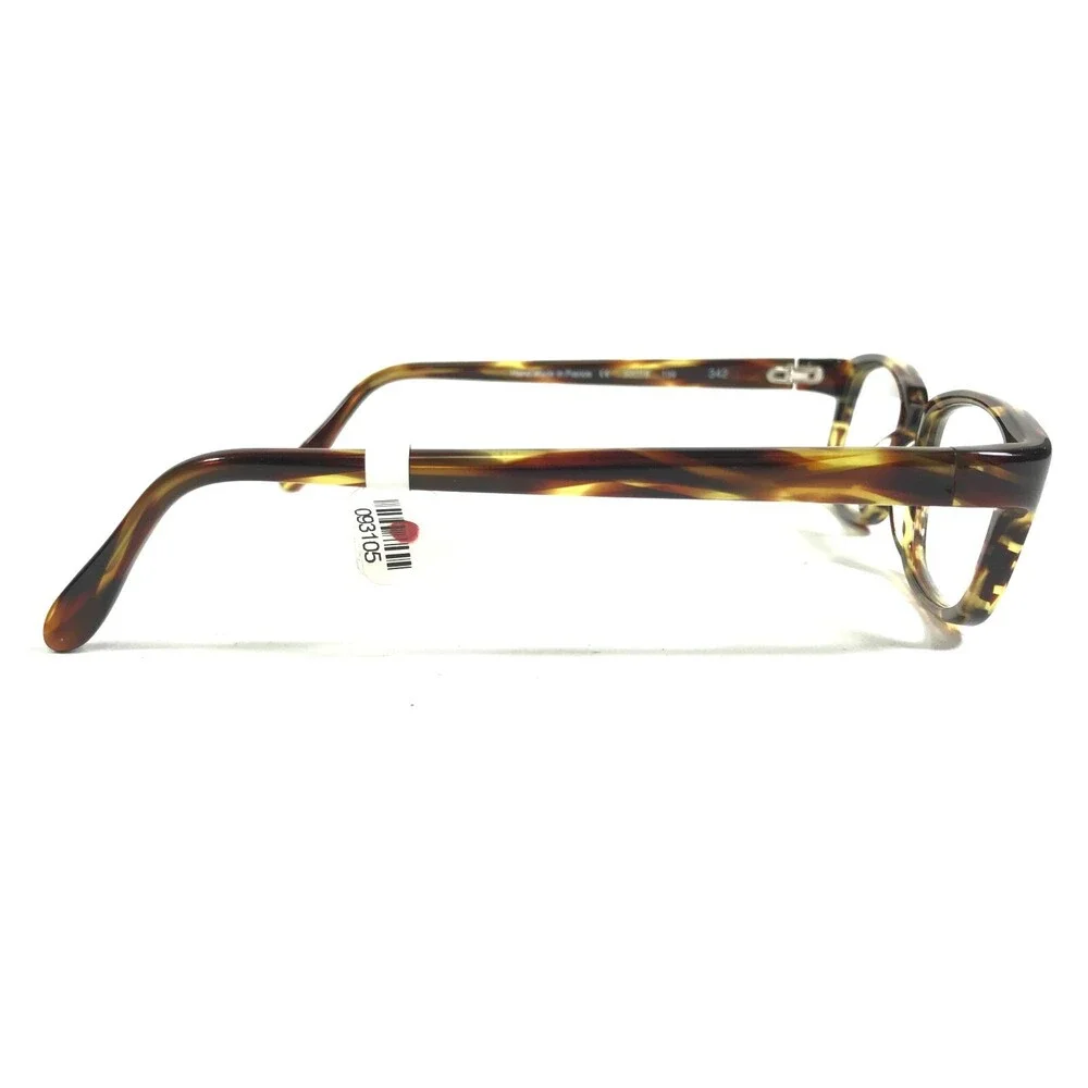 Morgenthal Frederics Eyeglasses Frames 139 342 Brown Horn Rectangular 52-18-139